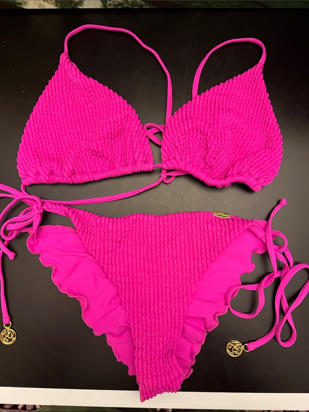 $100 Hot Pink Lulifama Bikini